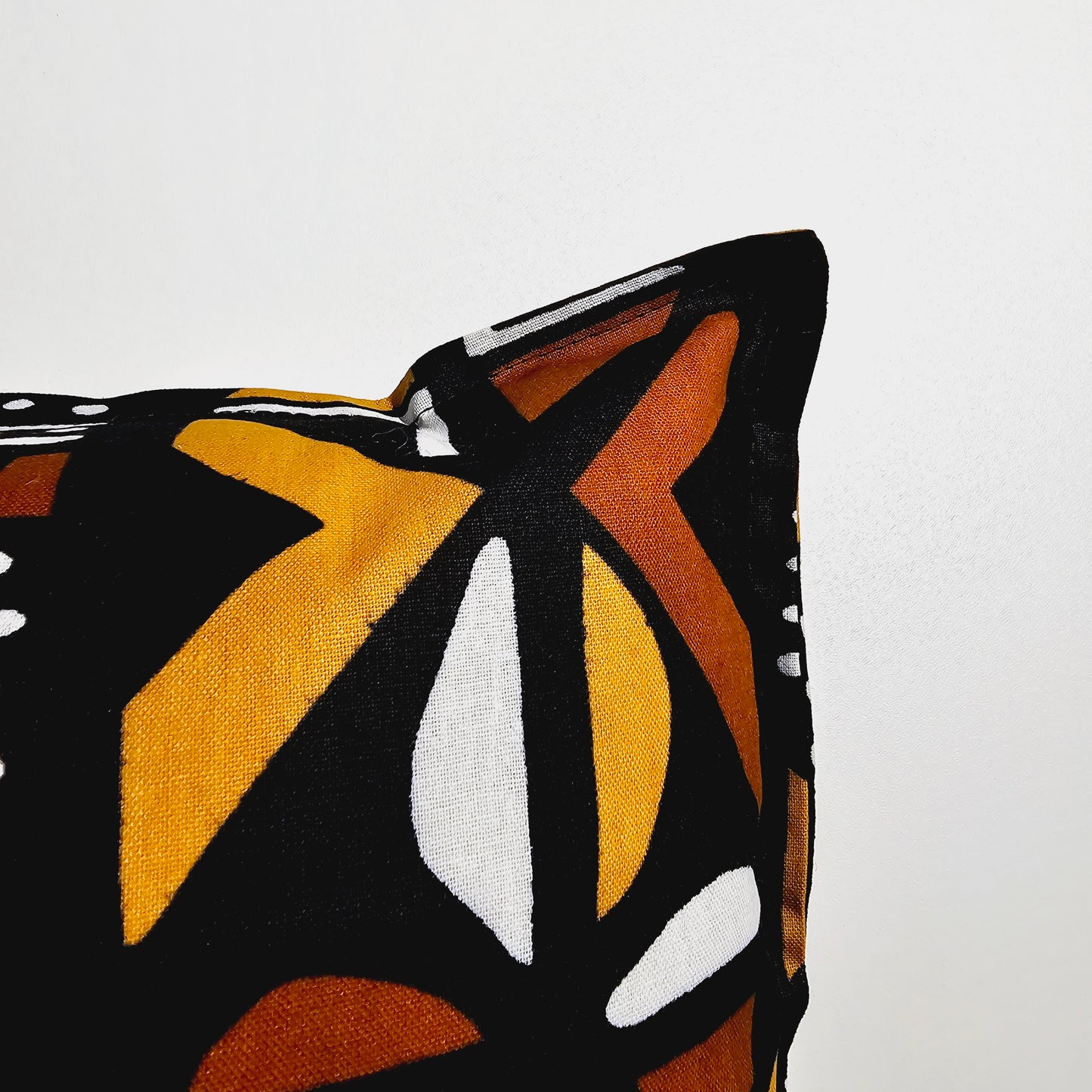 Set of 2 / 4 African Print | 40x40cm | Mudcloth Boho Cushion Cover 100% Cotton Wax Ankara Fabric