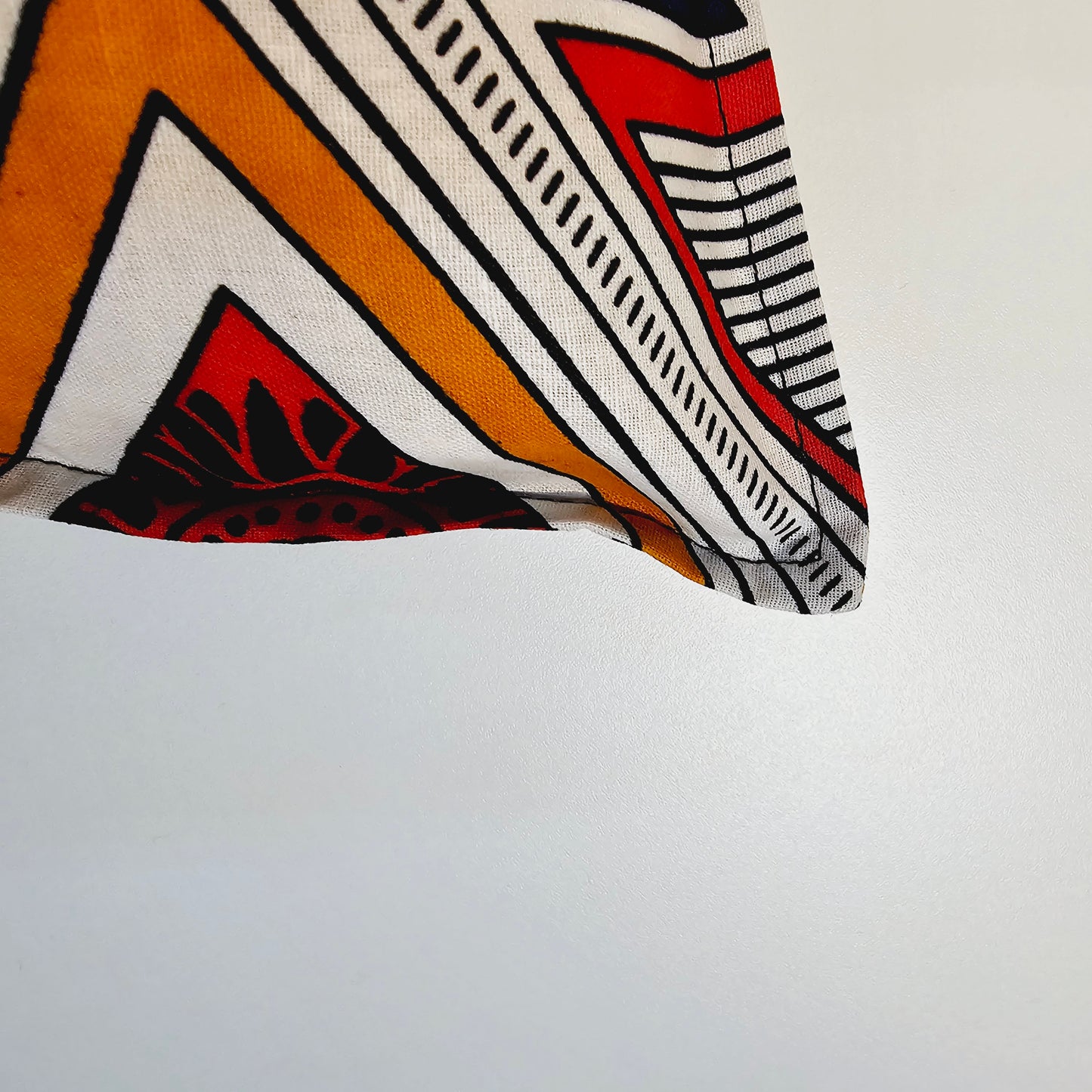 Set of 2 / 4 African Print | 40x40cm | Mudcloth Boho Cushion Cover 100% Cotton Wax Ankara Fabric