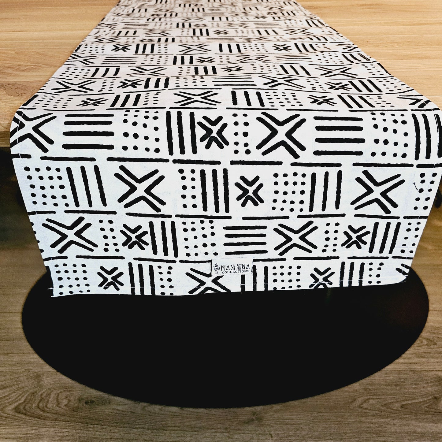 Set of 2 Table Runner 160x35cm | 180x35 | 200x35cm | 100% Cotton African Print Fabric