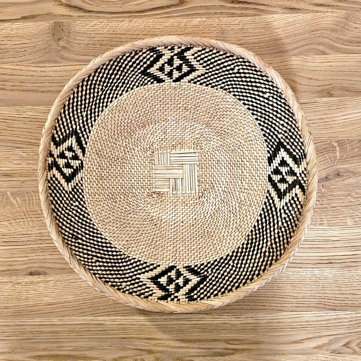 Set of 2 Handmade African Wall Baskets | Zimbabwe Baskets | Boho Wall Decor | 2C