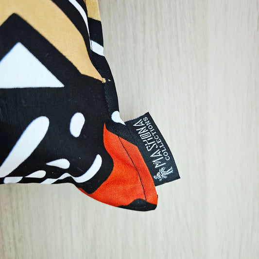 Set of 2 | 4 Cushion Covers |45x45cm | 100% Cotton Wax Ankara Fabric