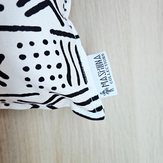 Set of 2 | 4 Cushion Covers |40x40cm | 100% Cotton Wax Ankara Fabric