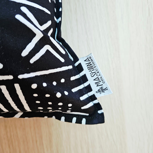 Set of 2 | 4 Cushion Covers |40x40cm | 100% Cotton Wax Ankara Fabric