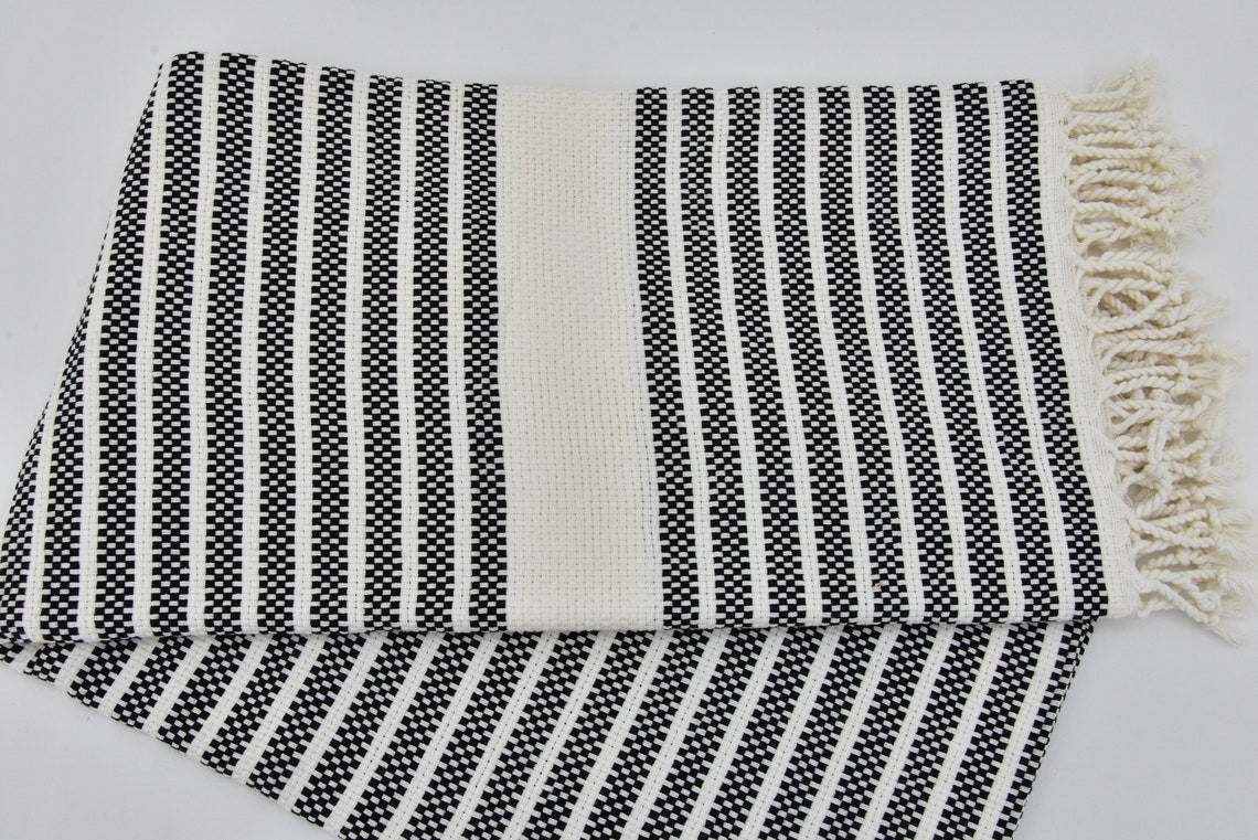 Hammam Towel | Beach Towel | Yoga Towel | 100x80cm made from 100% Turkish Cotton