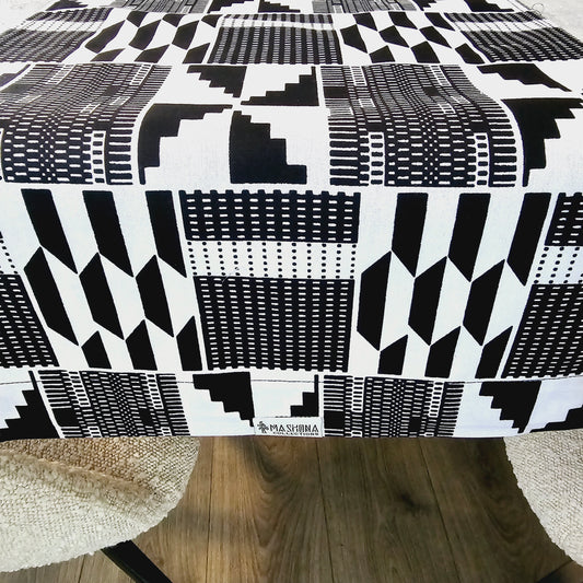 Set of 2 Table Runners 160x35cm | 180x35 | 200x35cm | 100% Cotton African Print Fabric