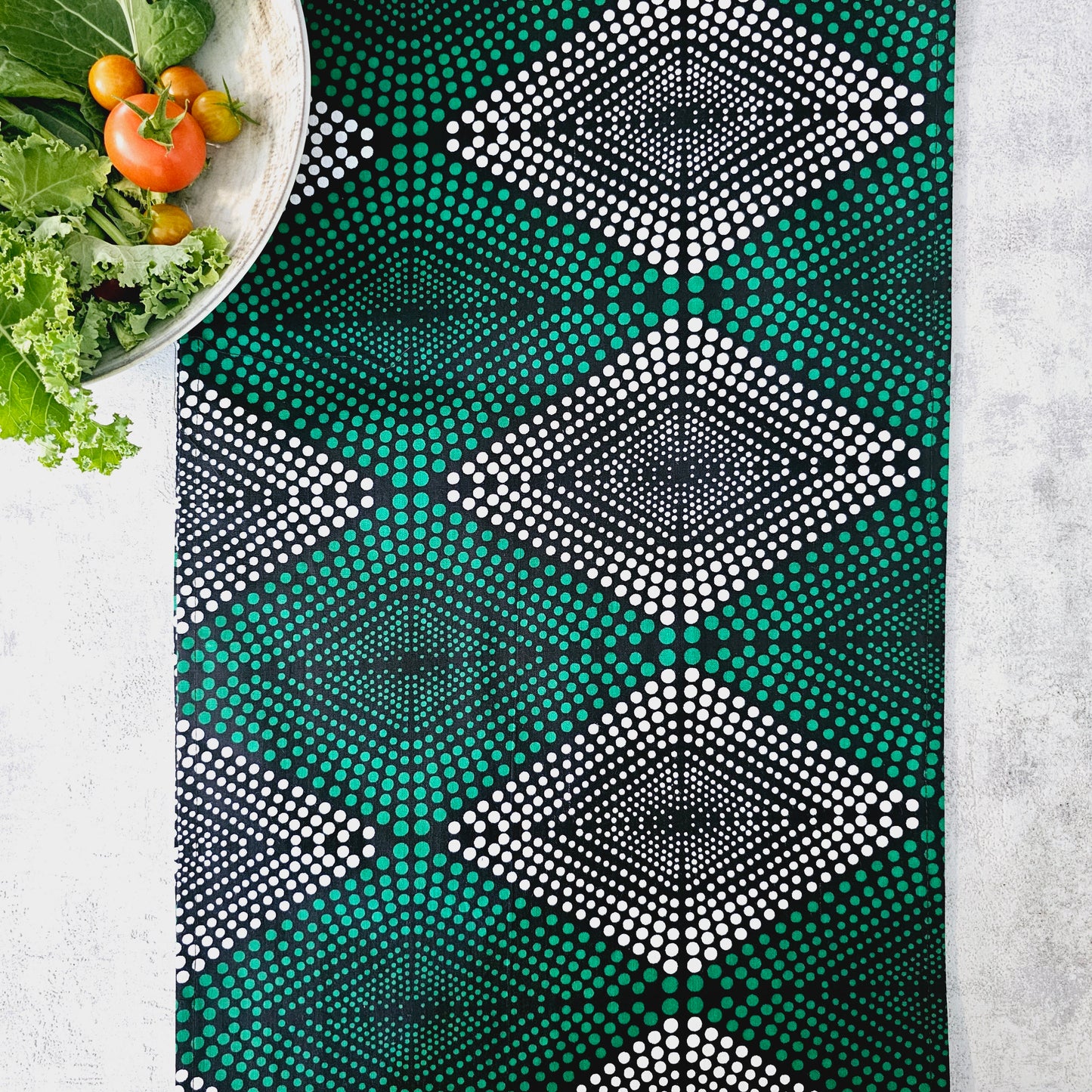 Handmade Table Runner 160x35cm | 180x35 | 200x35cm | African Print "Mudcloth" Bogolan Inspired Print  Made from 100% African Print Fabric