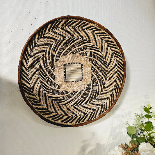 Large | 45cm | Handmade African Wall Baskets | Zimbabwe Baskets | Boho Wall Decor