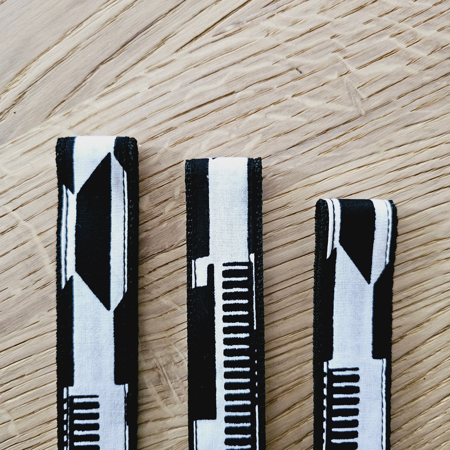 Set of 3 African Print  Key Fobs | Wristlet | Key Holder