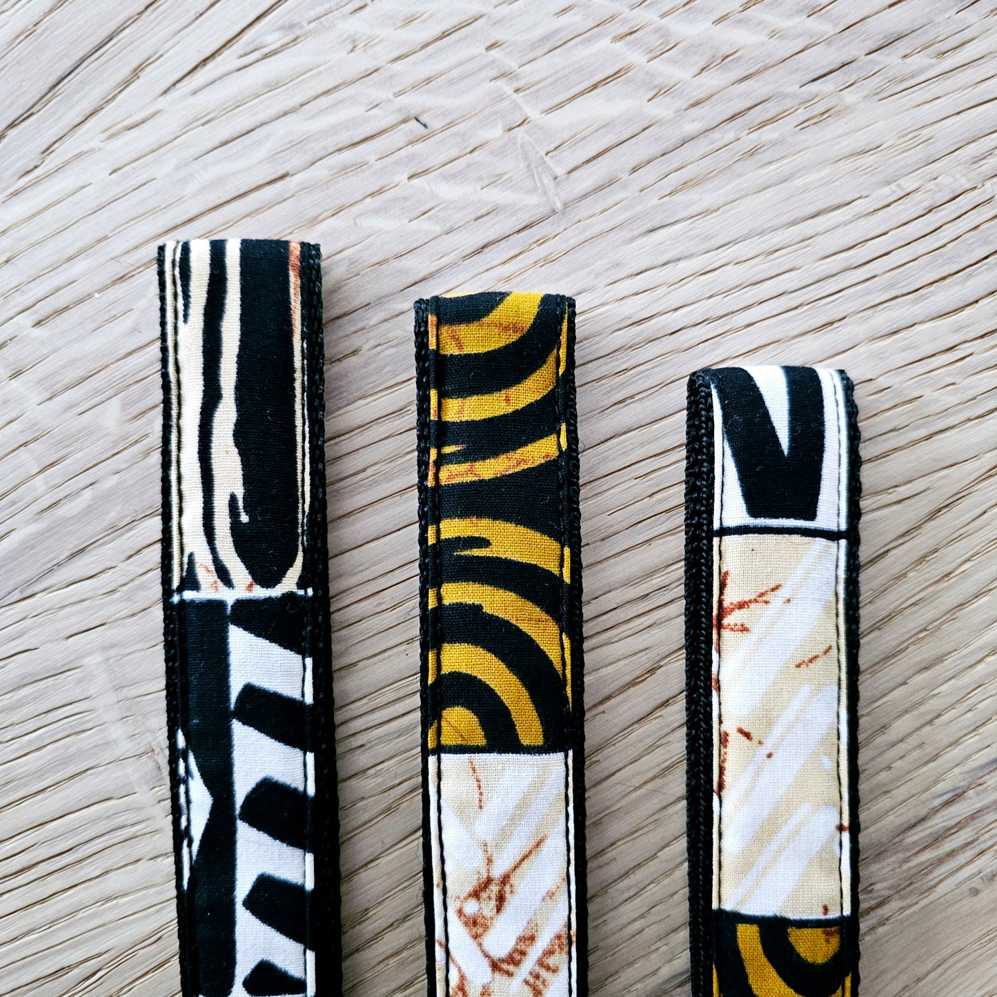 Set of 3 African Print  Key Fobs | Wristlet | Key Holder