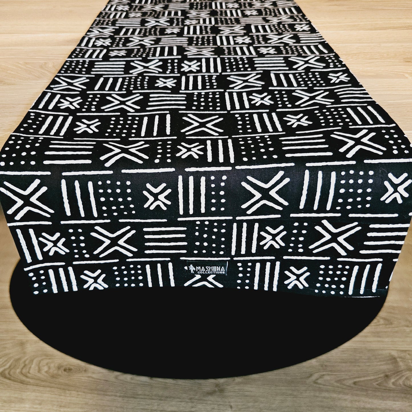 Set of 2 Table Runners 160x35cm | 180x35 | 200x35cm | 100% Cotton African Print Fabric
