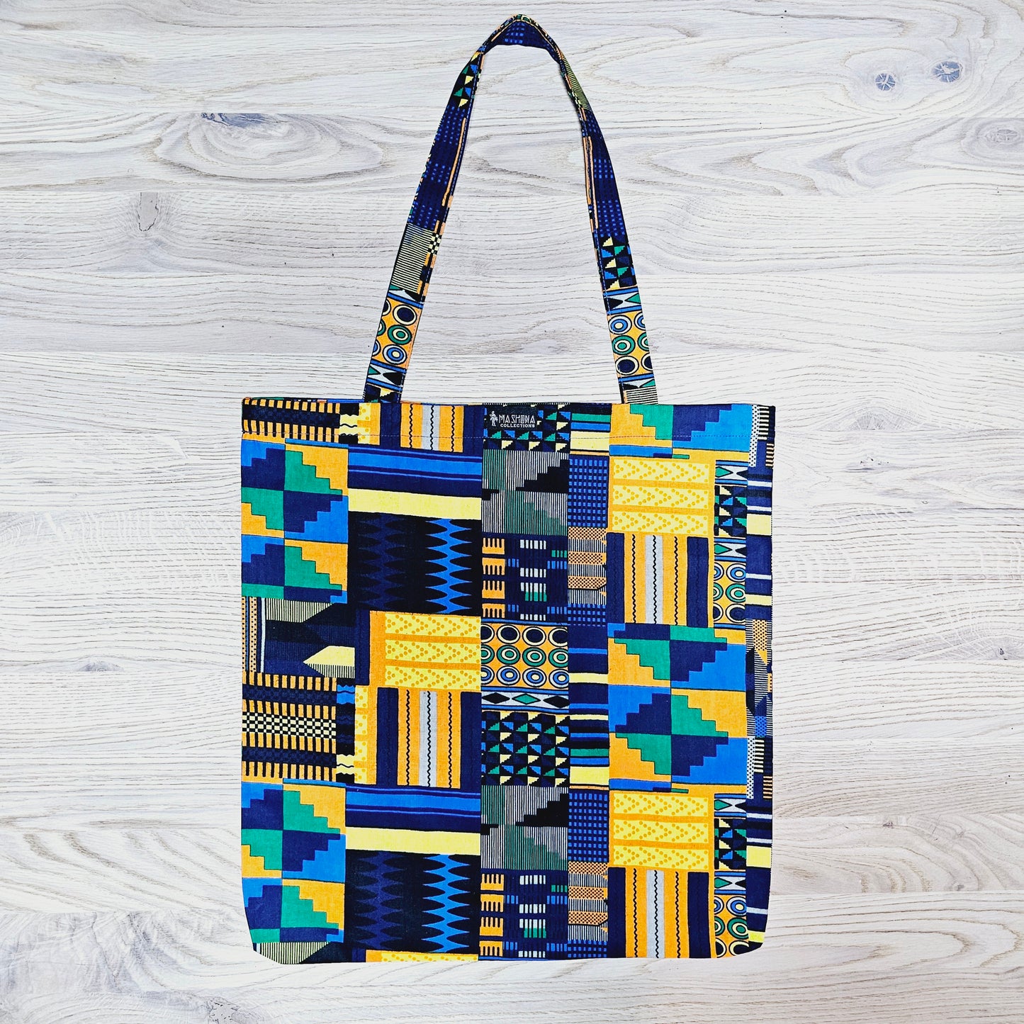 Handmade Tote Bag African Print  | Beach Bag | Shopping Bag