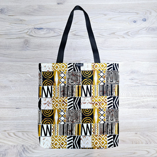 Handmade Tote Bag African Print | Beach Bag | Shopping Bag |