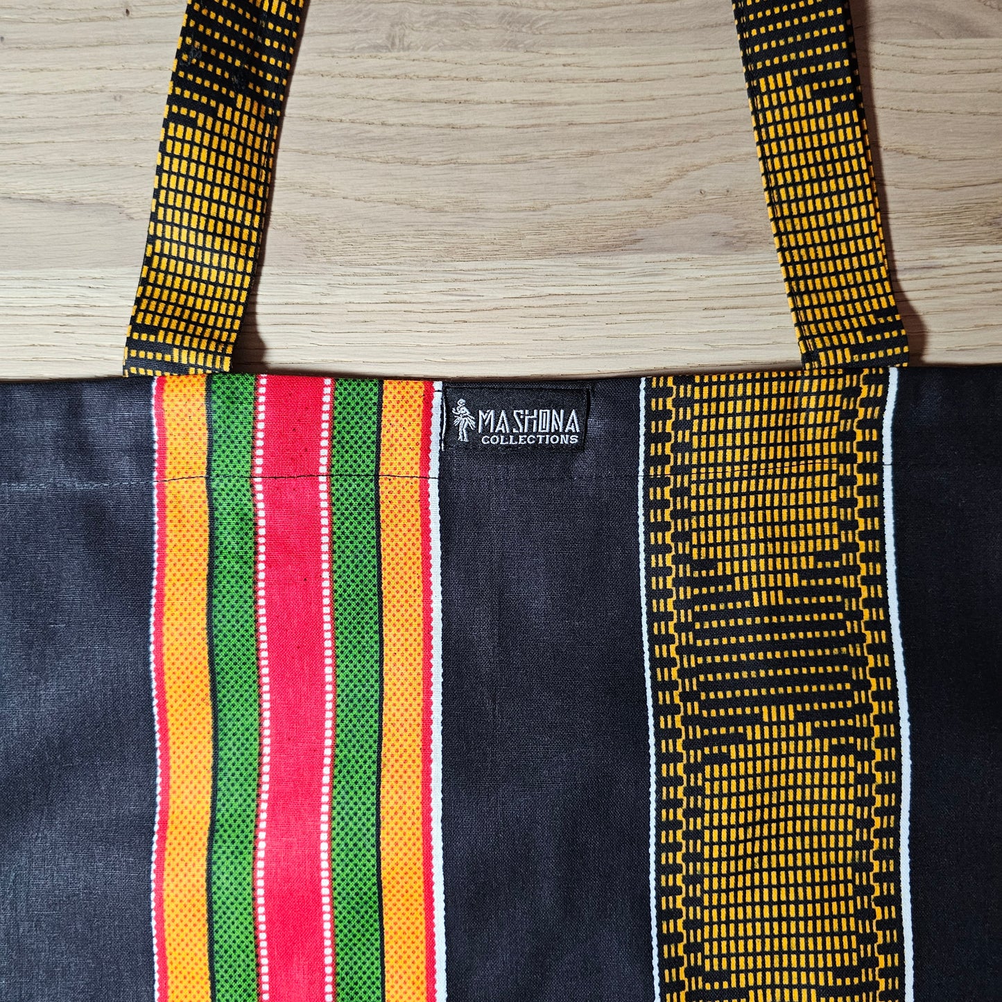 Handmade Tote Bag African Print  | Beach Bag | Shopping Bag