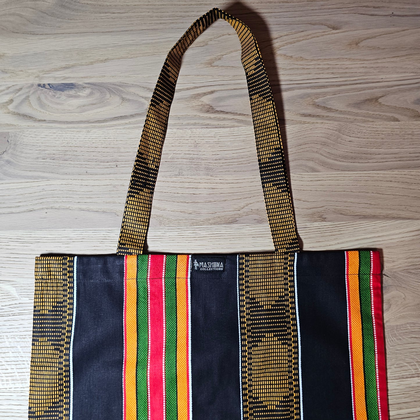 Handmade Tote Bag African Print  | Beach Bag | Shopping Bag