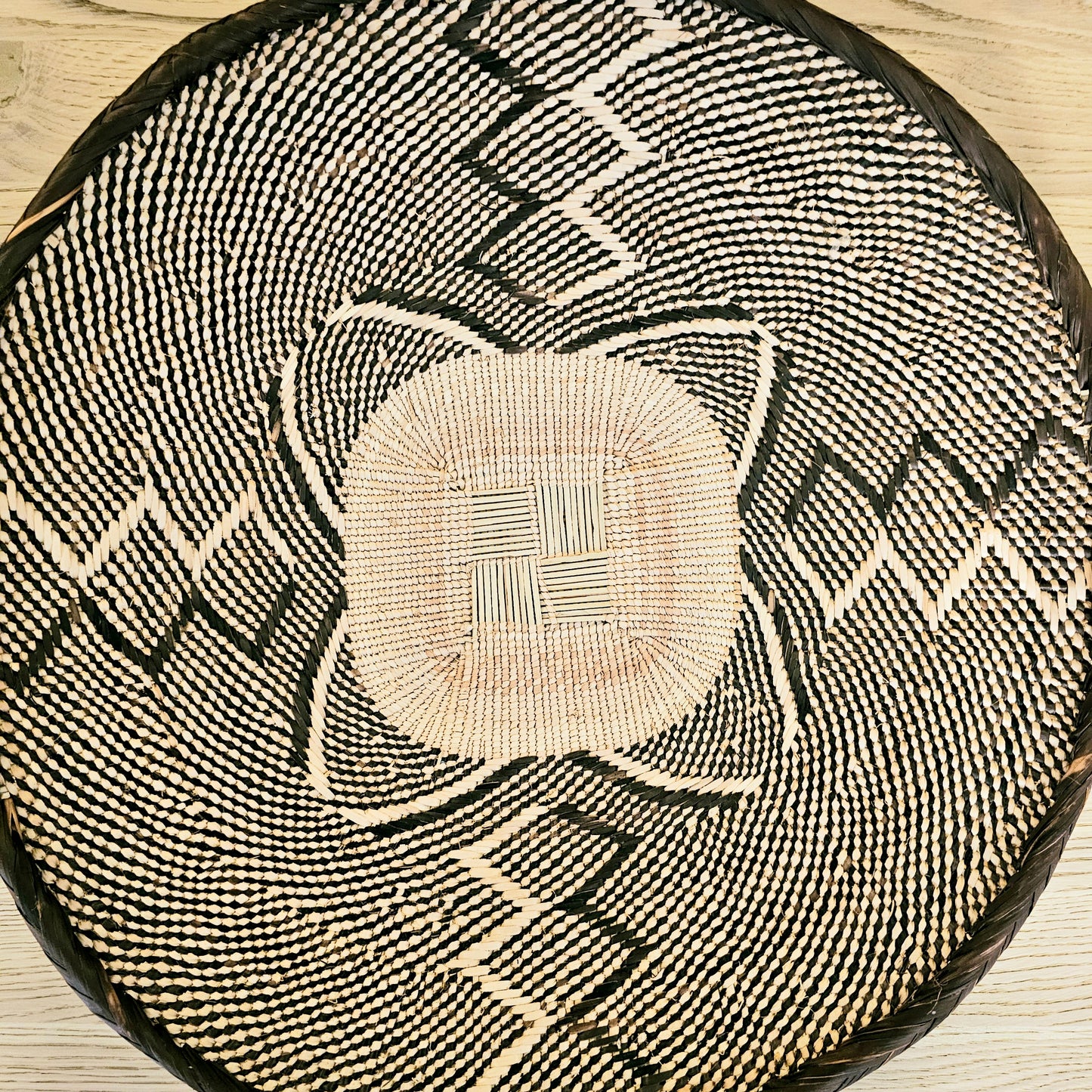 Large | 45cm | Handmade African Wall Baskets | Zimbabwe Baskets | Boho Wall Decor | 1B