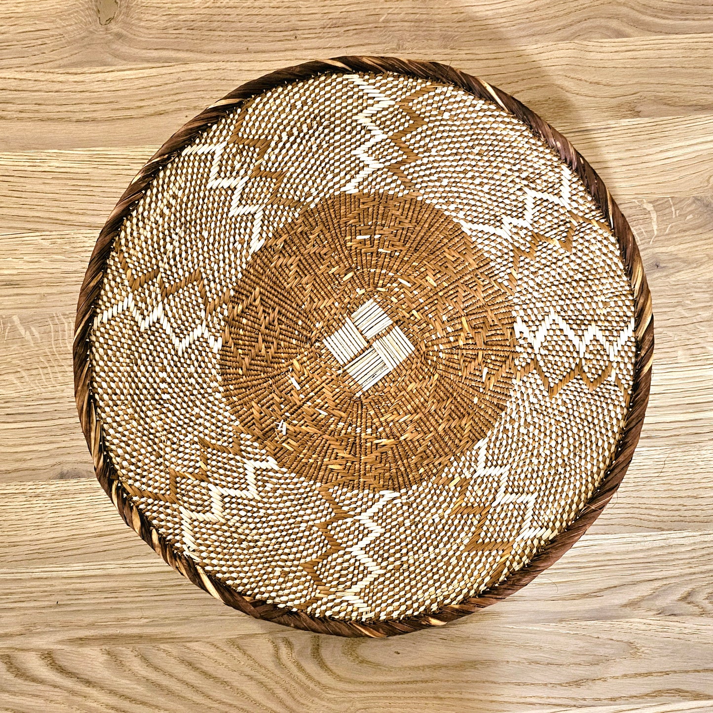 Set of 3 Handmade African Wall Baskets | Zimbabwe Baskets | Boho Wall Decor | 3B