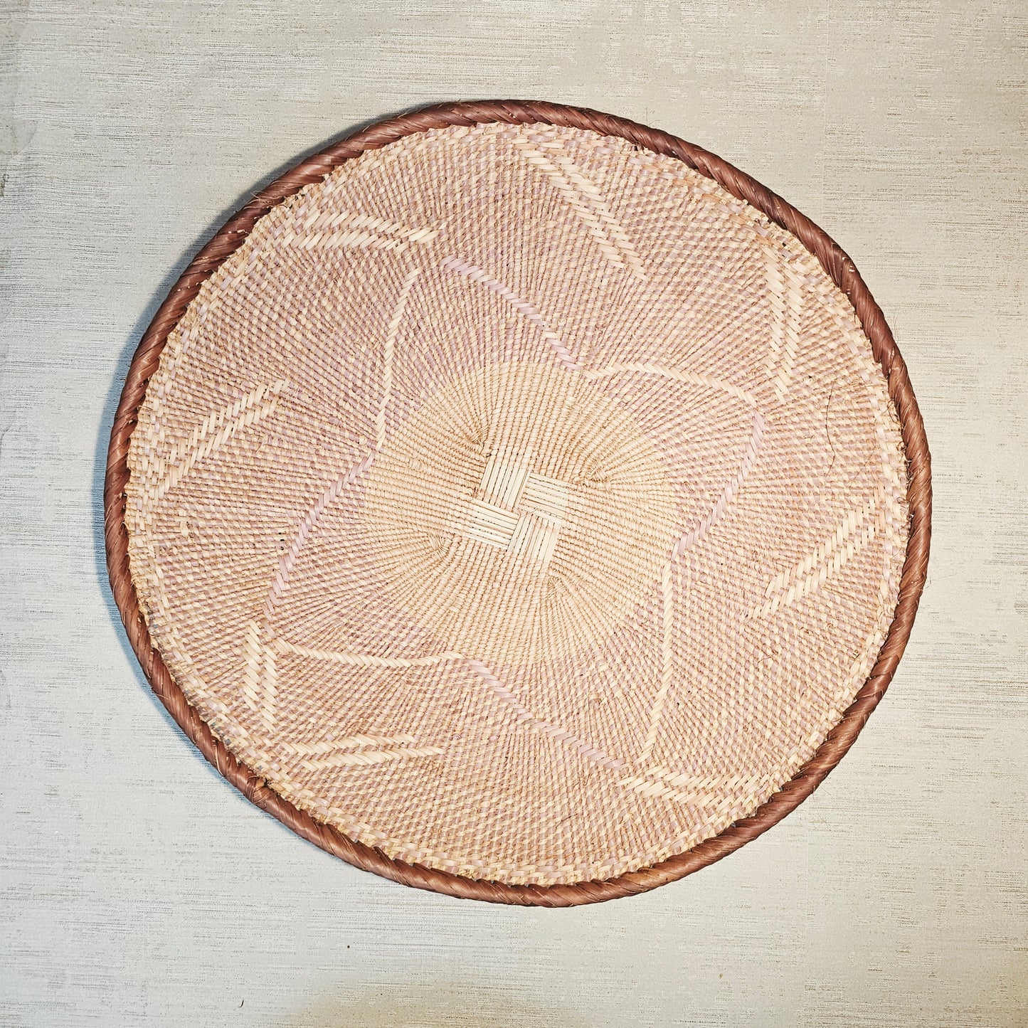 Set of 3 Handmade African Wall Baskets | Zimbabwe Baskets | Boho Wall Decor | 3A