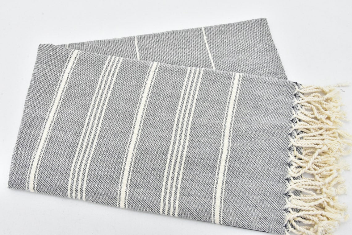 Hammam Towel | Beach Towel | Yoga Towel | 100x80cm made from 100% Turkish Cotton