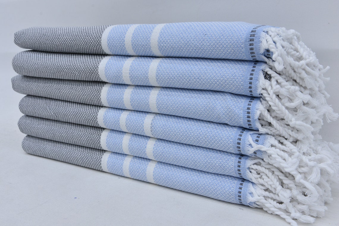 Hammam Towel | Beach Towel | Yoga Towel | 100x80cm made from 100% Turkish Cotton