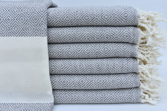 Hammam Towel | Beach Towel | Yoga Towel | 100x80cm made from 100% Turkish Cotton